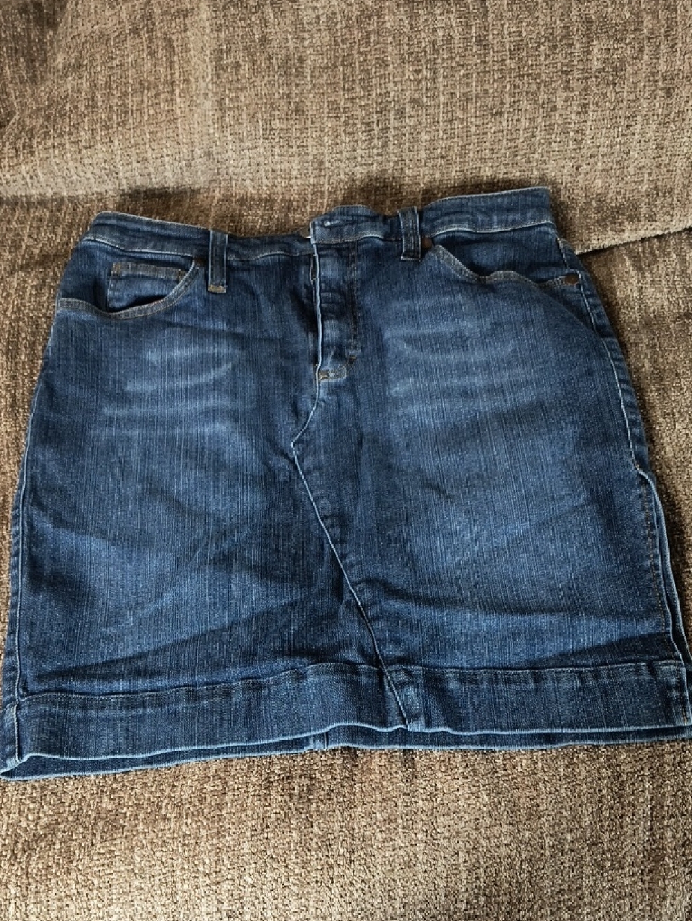 Tommy Hilfiger Indigo Denim Mini Skirt
